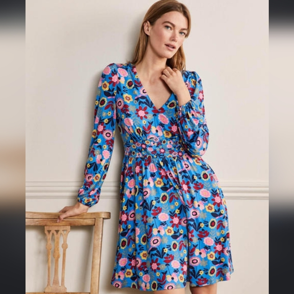 Boden Jersey Mini Tea Dress. NWT
